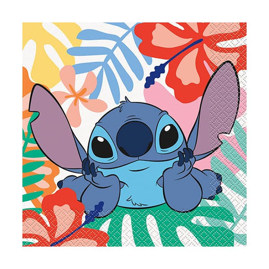 Disney Lilo/Stitch Reclining Stitch Luncheon Napkins 16ct