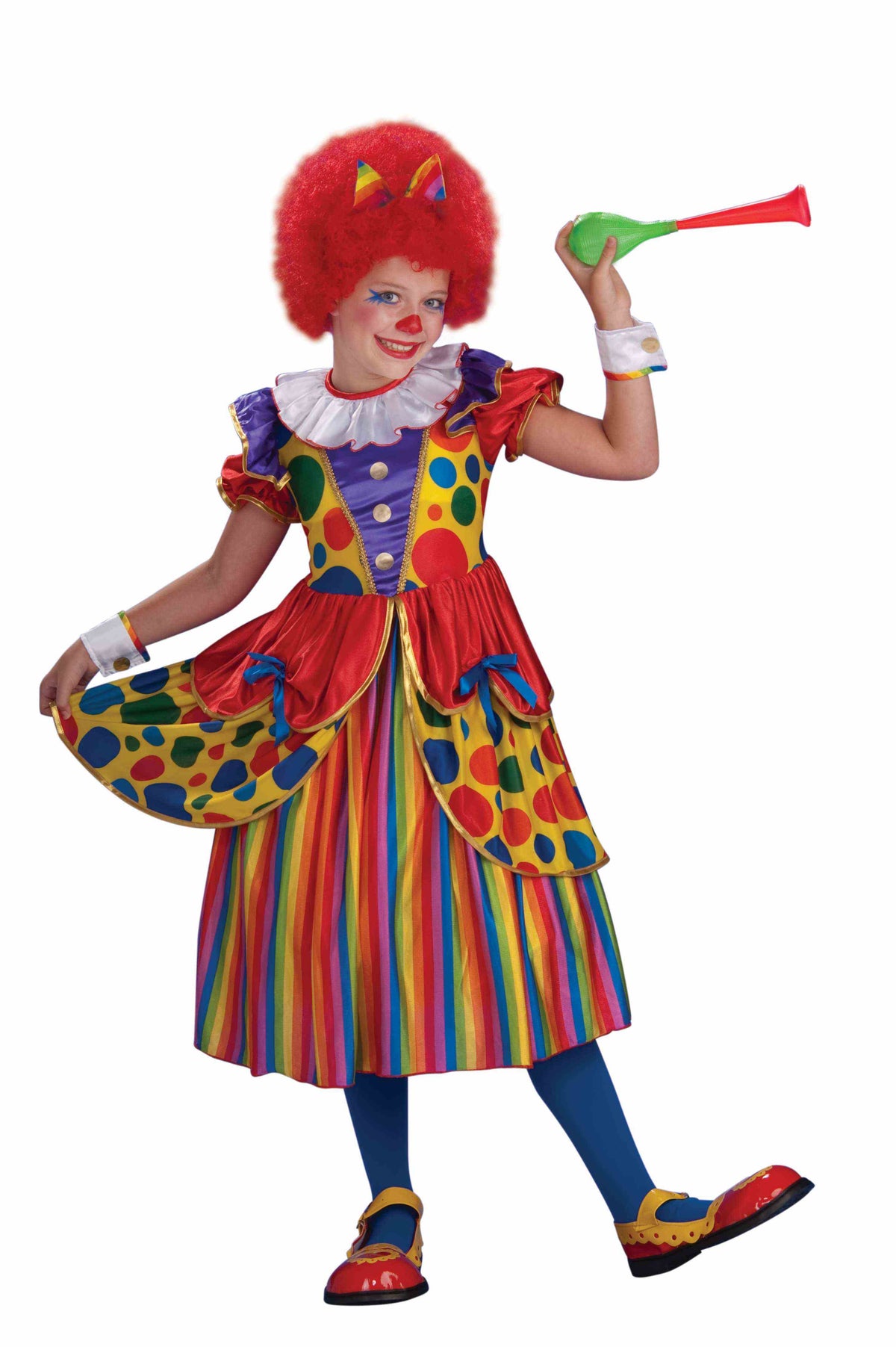 Princess Clown Kids Costume