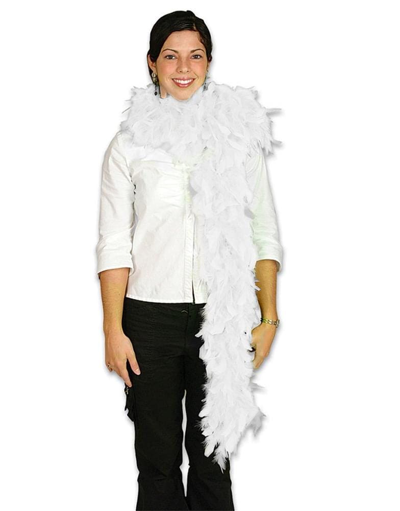 White Feather Boa