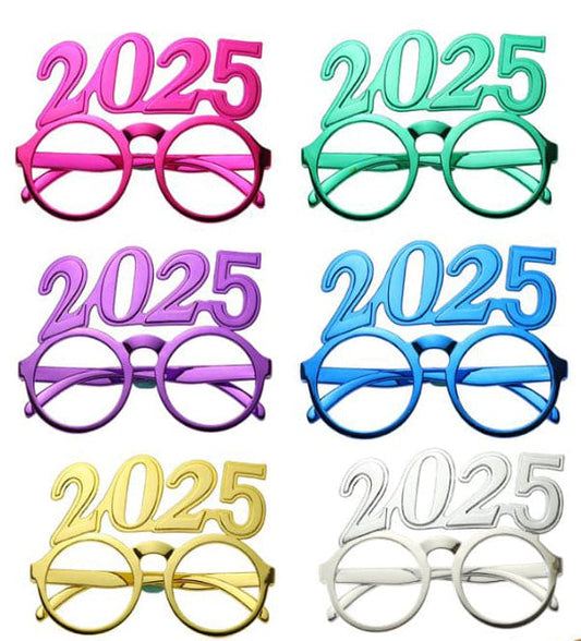 2025 New Year Metallic Glasses