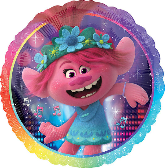 Trolls World Tour 18in Metallic Balloon