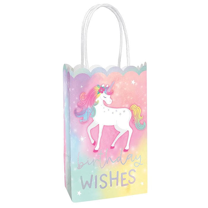 Enchanted Unicorn Glitter Small Cub Bags 10ct