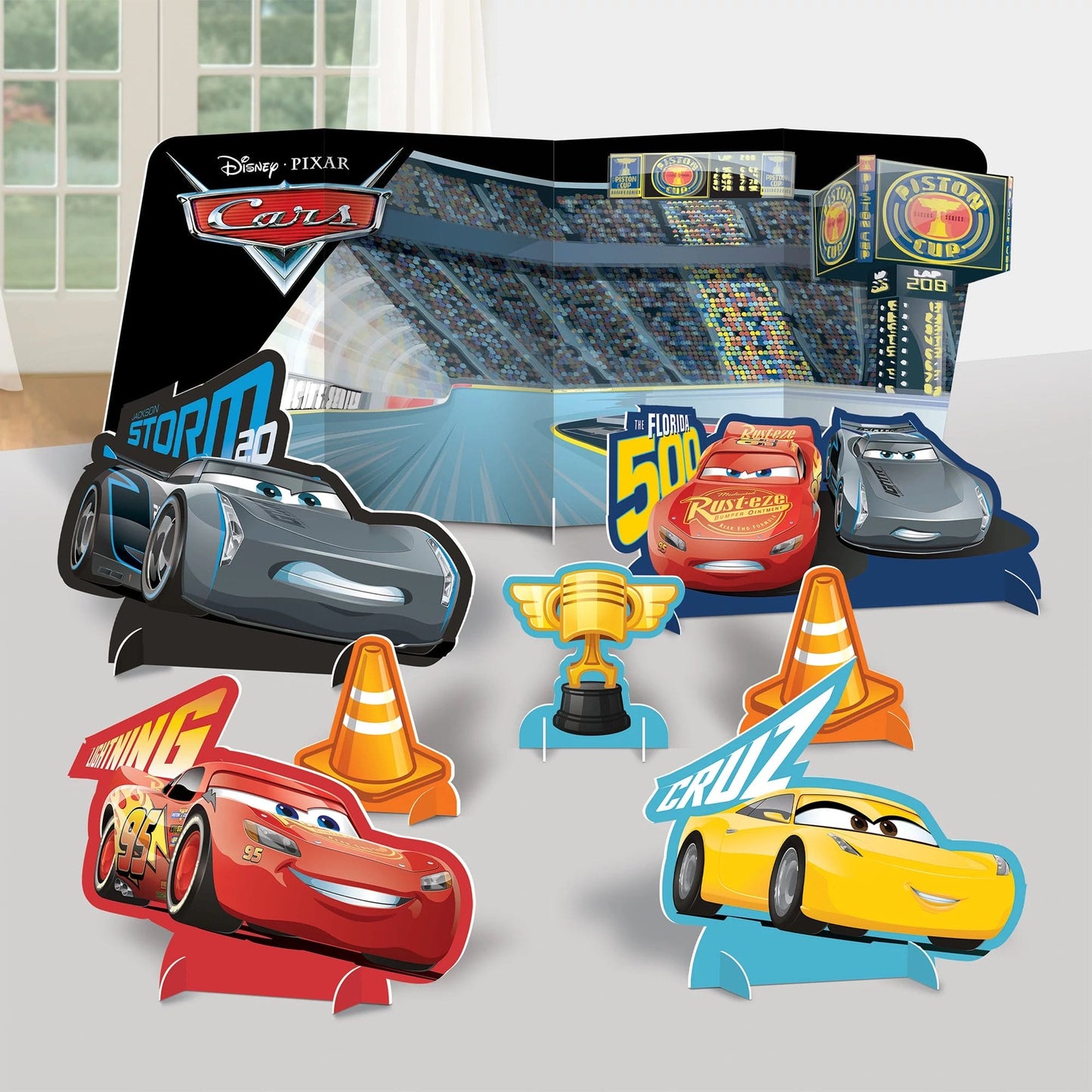 Disney Cars 3 Table Decorating Kit