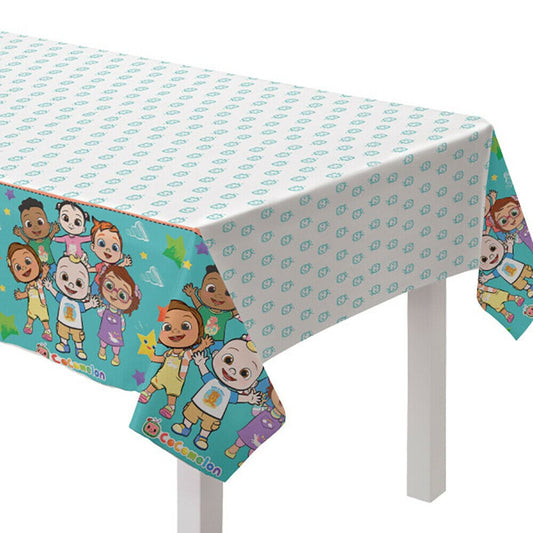 Cocomelon 54in x 96in Plastic Table Cover