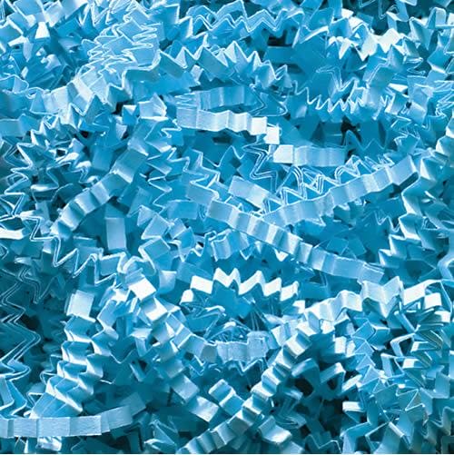 Krinkled Paper Shred - Baby Blue
