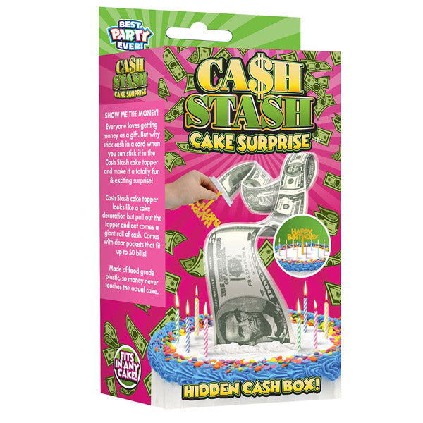 Cash Stash Cake Surprise