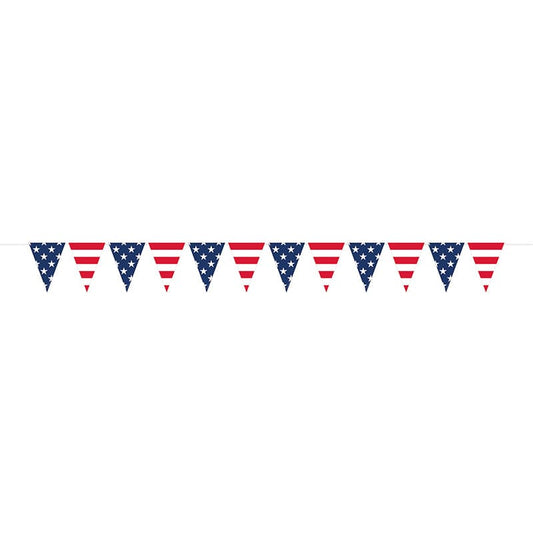 Flag Pennant 7ft x 8in Banner