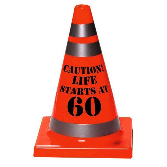 60th Birthday Cone
