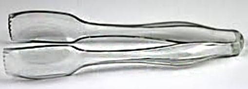Serving Tongs - Clear 10"