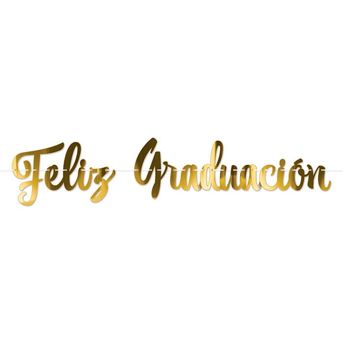 Foil Feliz Graduación Streamer
