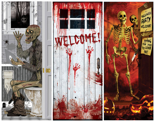 Creepy Look Door Cover 30” x 72”