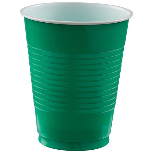 Big Pack Green 18oz Plastic Cups 50ct
