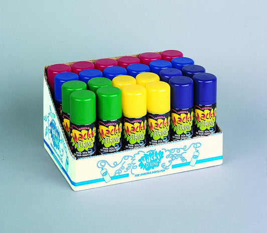 Wacky, Silly String -Assorted Colors