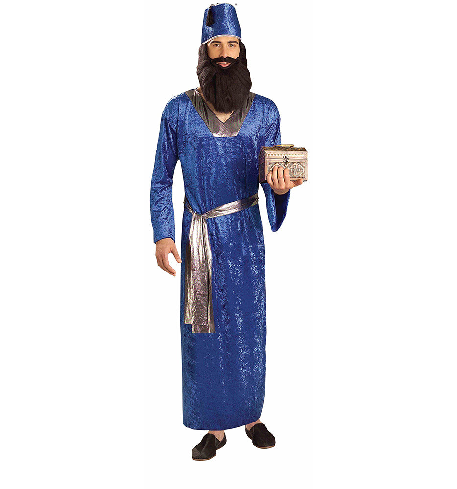 Biblical Times Deluxe Wiseman Blue Adult Costume