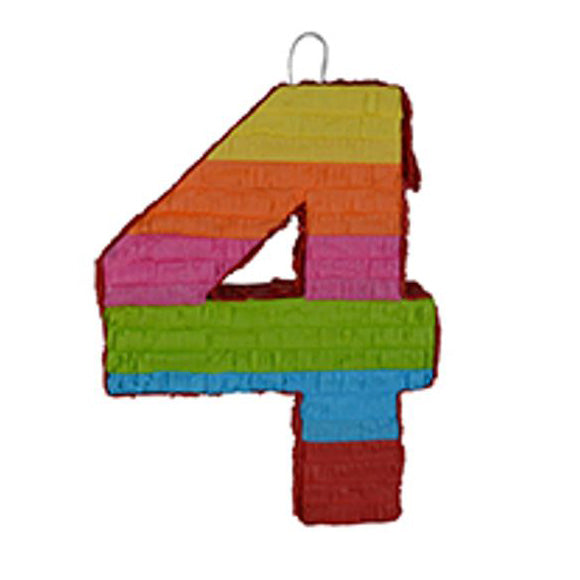 Number "4" Pinata