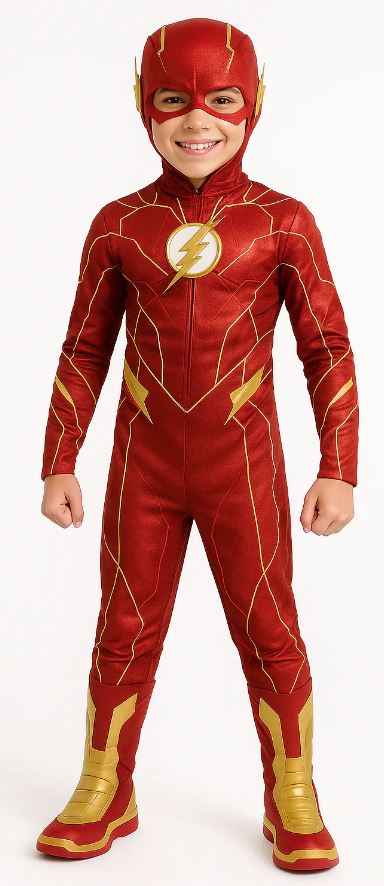 The Flash Costume Child