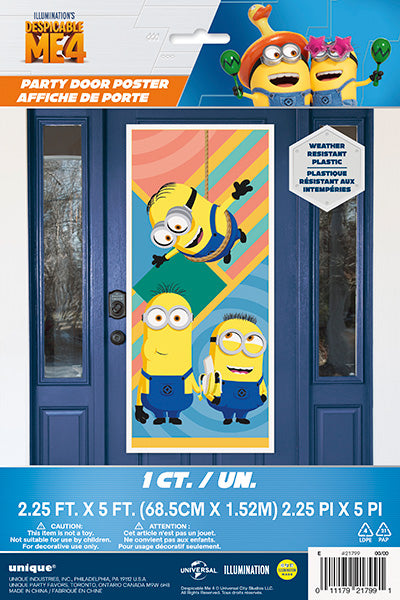 Despicable Me Door Poster 27in x 60in 1ct