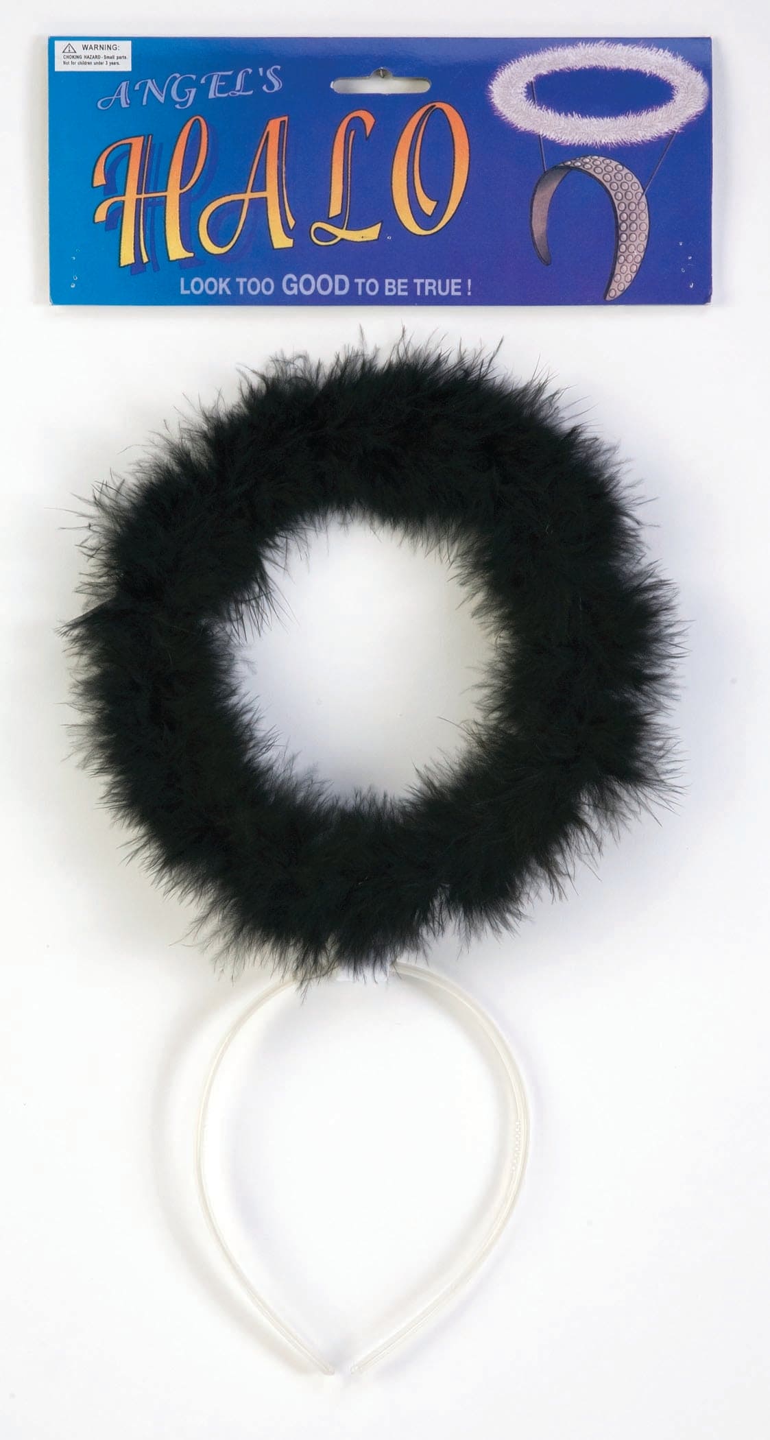 Halo Marabou Black