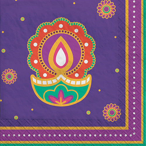 Rangoli Dream Beverage Napkins 16 ct.