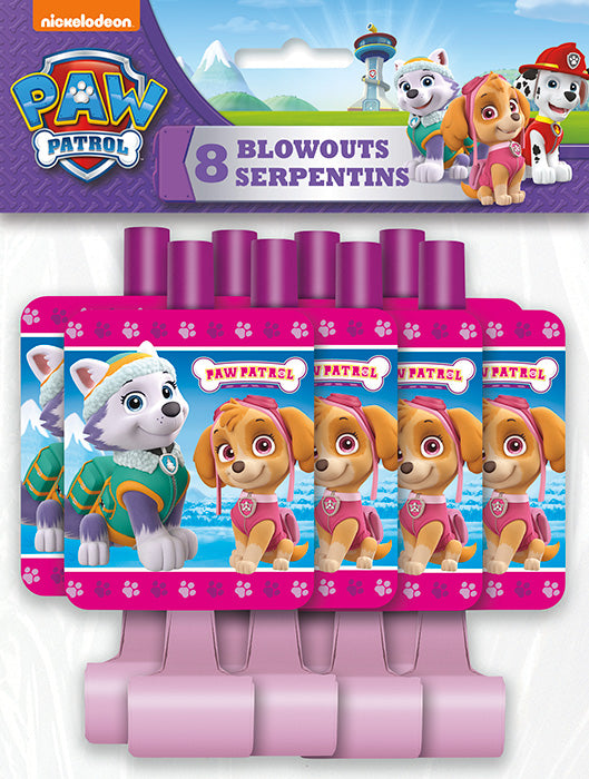 Paw Patrol Girl Blowouts 8ct