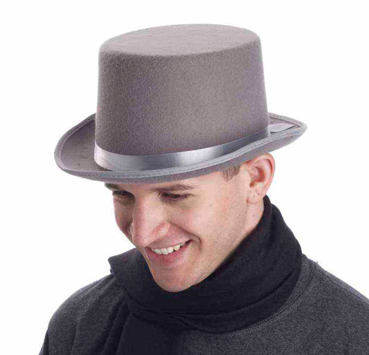 Super Deluxe Grey Top Hat
