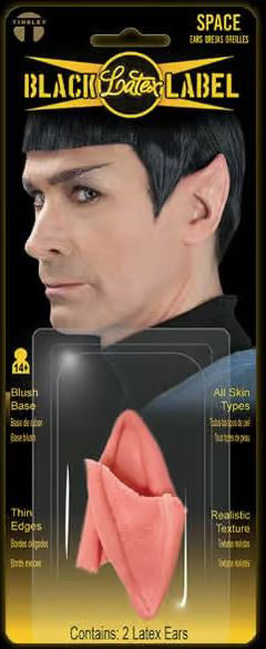 Black Label Latex Space Pointy Ears