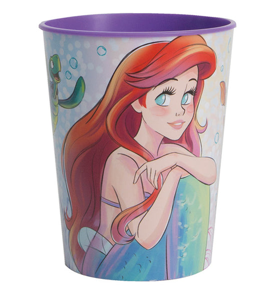 Disney Little Mermaid 16oz Plastic Stadium Favor Cup 1ct