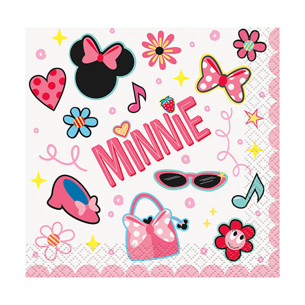 Minnie Mouse Beverage Napkins 16ct