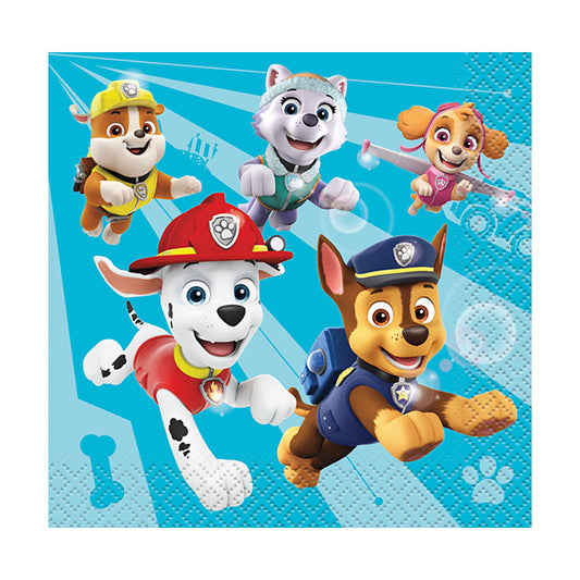 Paw Patrol Beverage Napkins 16ct