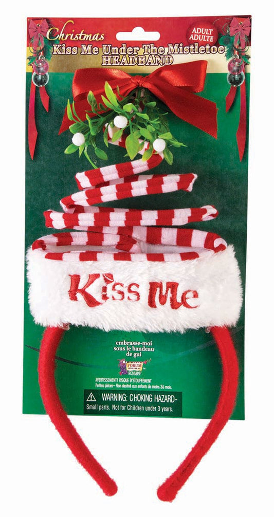 Christmas Kiss Me Headband