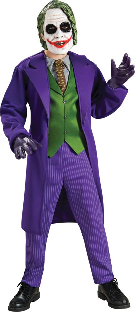 The Dark Knight The Joker Deluxe Boys Costume