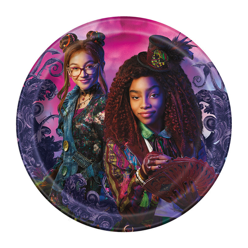 Descendants 7in Round Luncheon Paper Plates 8ct