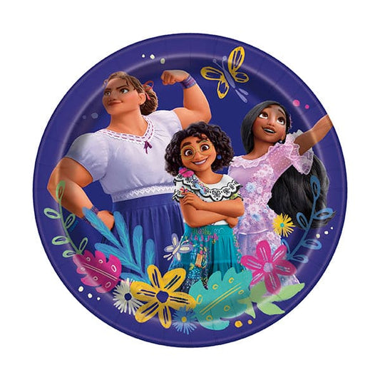 Disney Encanto 7in Round Luncheon Paper Plates 8ct