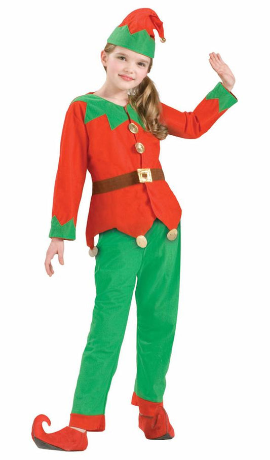 Santa's Helper Elf Child Costume