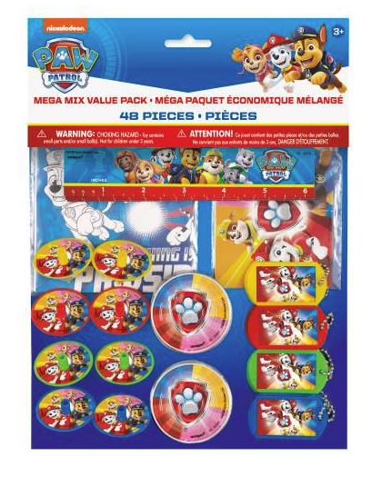 Paw Patrol Favor Pack 48ct