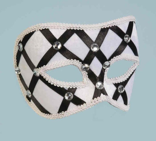 Mardi Gras Domino Half Mask