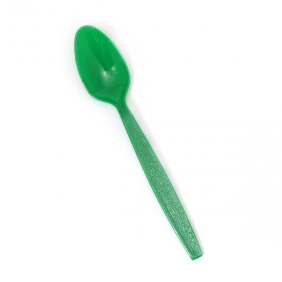 Premierware Full Size Green Dinner Spoons 24ct