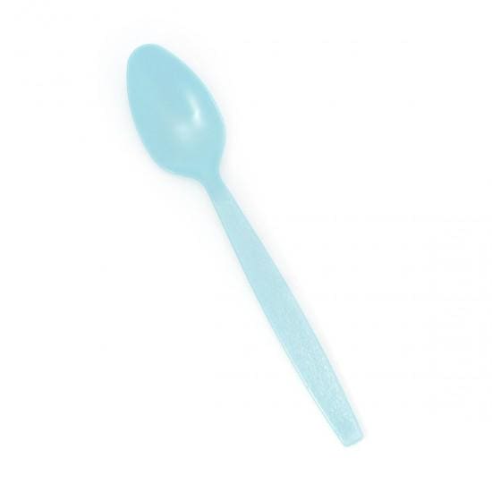 Premierware Full Size Light Blue Dinner Spoons 24ct
