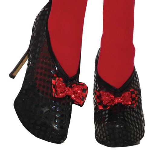 Little Red Black Shoe Covers