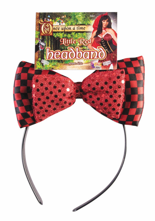 Dorothy, Wizard of Oz Little Red Bow HeadBand