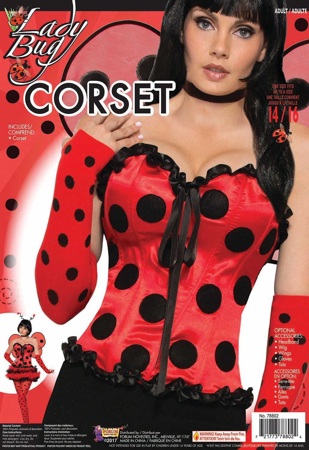 Lady Bug Corset