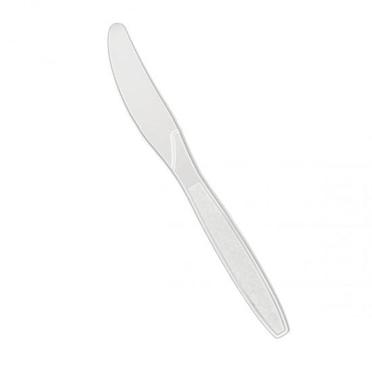 Premierware Heavyweight Clear Plastic Knives 50ct