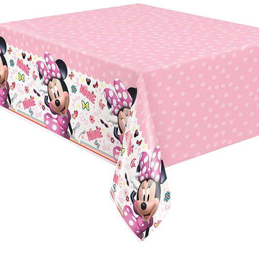 Disney Minnie Mouse 54 x 84in Plastic Table Cover 1ct
