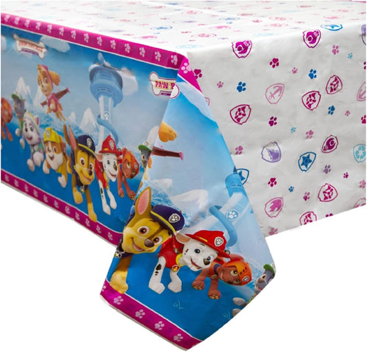 Paw Patrol Girl 54 x 84in Plastic Table Cover
