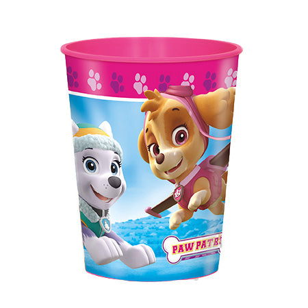 Paw Patrol Girl 16oz Plastic Stadium Favor Cup 1ct