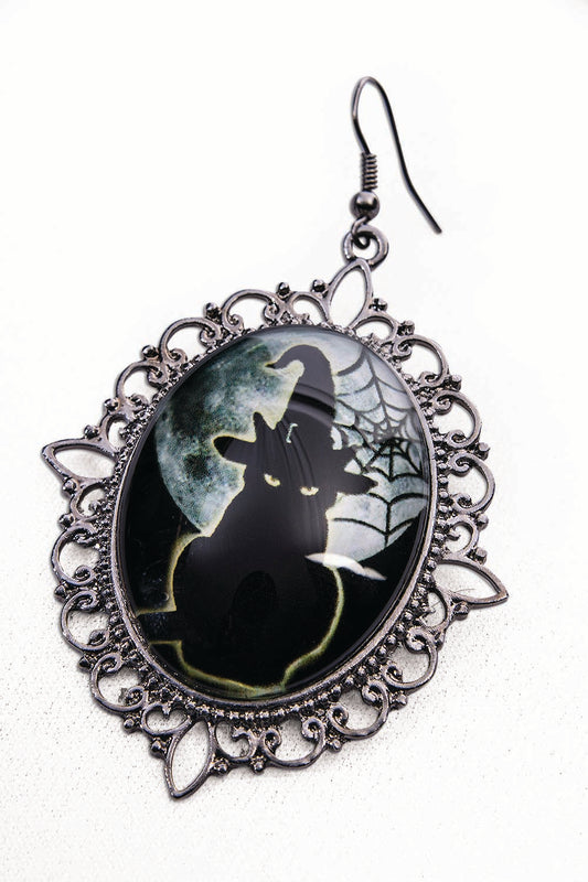 Sorceress Cameo Earrings