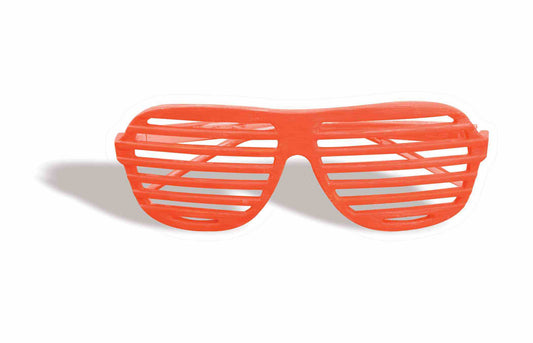 Orange Slot 80's Glasses
