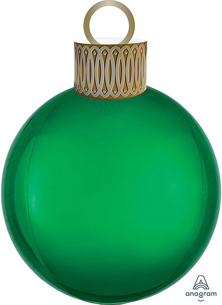 20in Green Ornament Kit Orbz Balloon