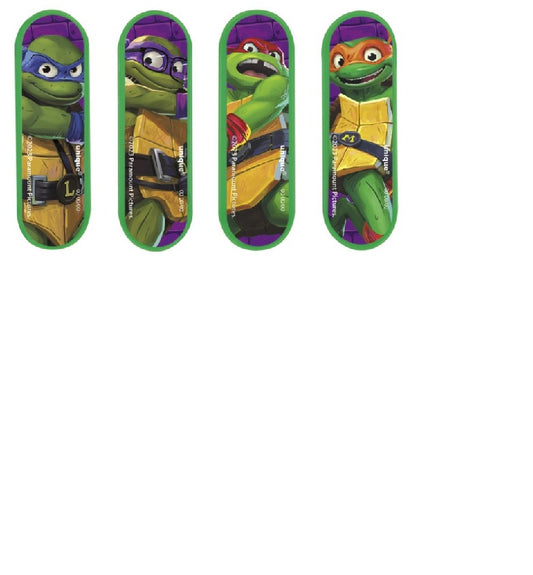 TMNT Mutant Mayhem Mini Skateboard 4ct