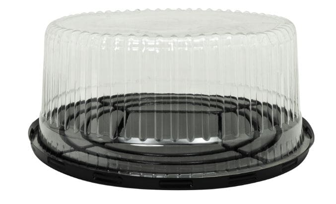 Round Cake Display 12in x 5in with Clear Dome Lid
